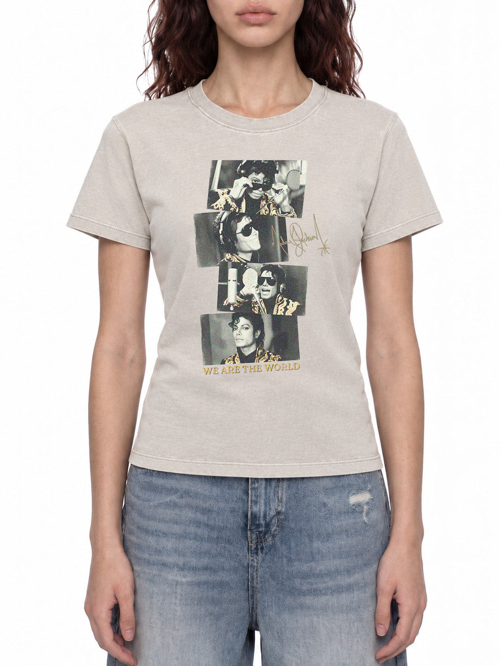 We Are The World - Vintage Tee