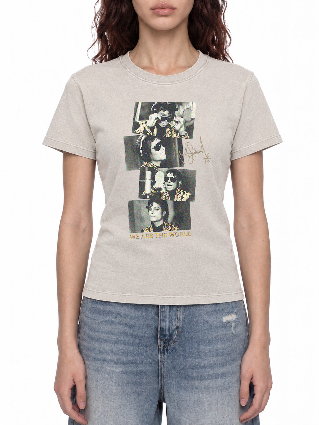 We Are The World - Vintage Tee