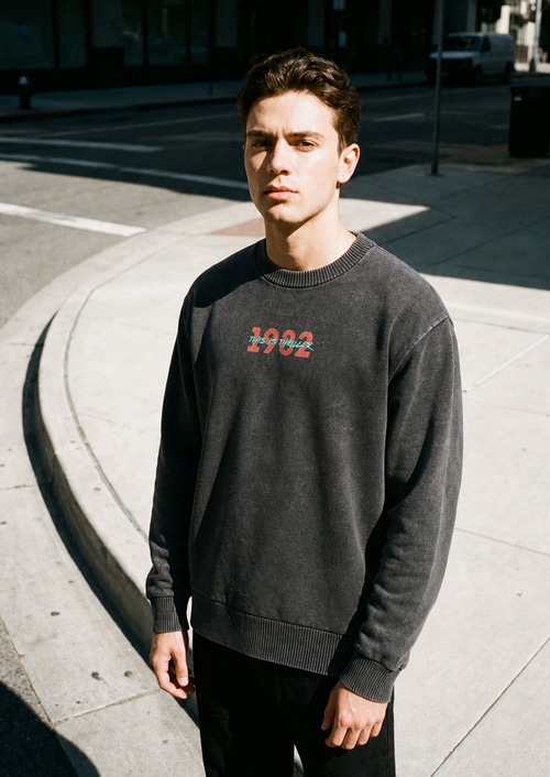 1982 Thriller - Vintage Wash Sweater