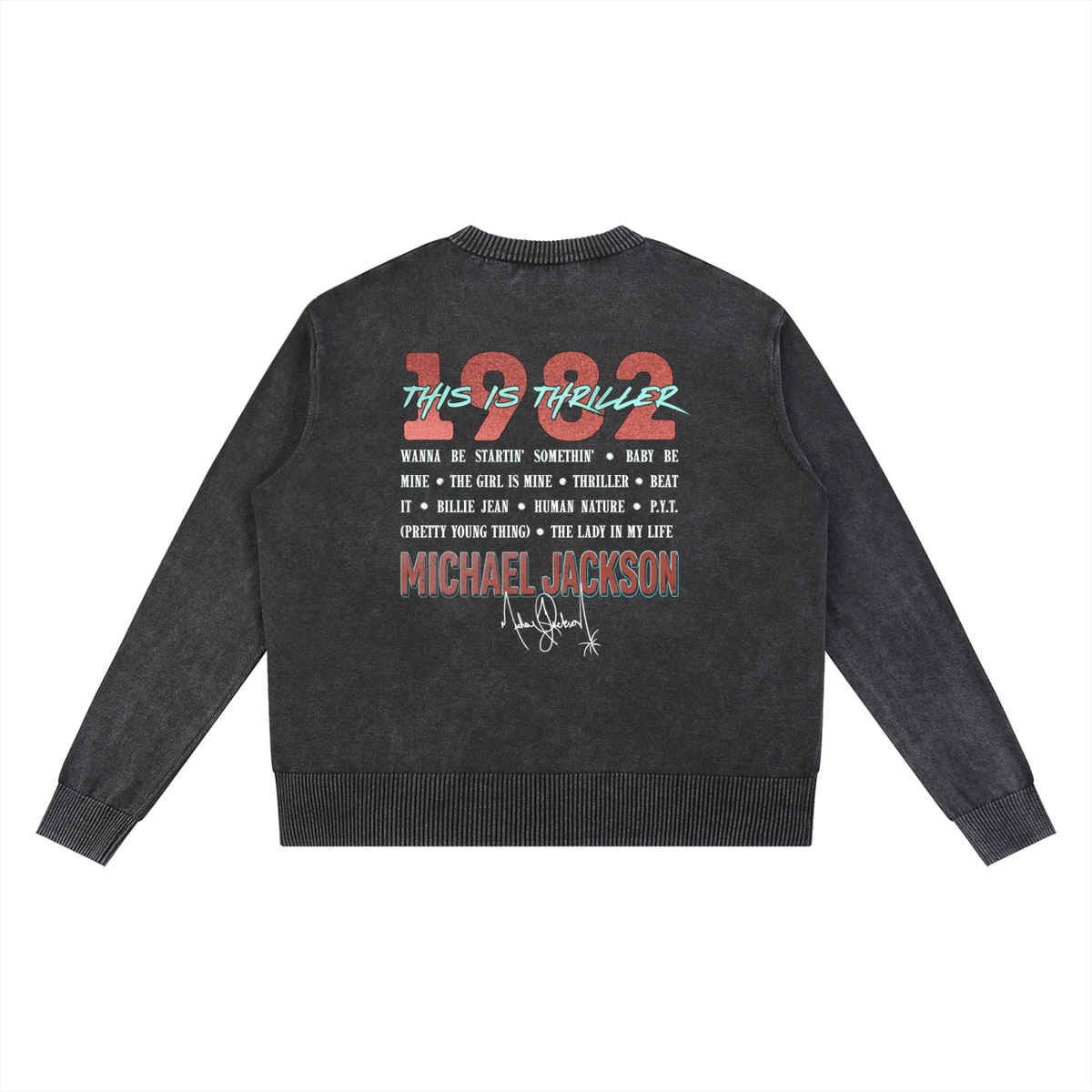 1982 Thriller - Vintage Wash Sweater