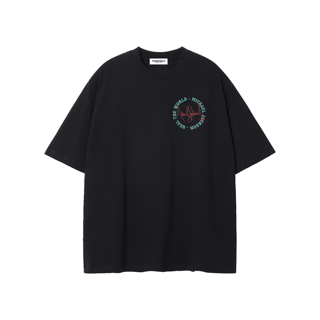 Heal The World - Signature Tee - Black