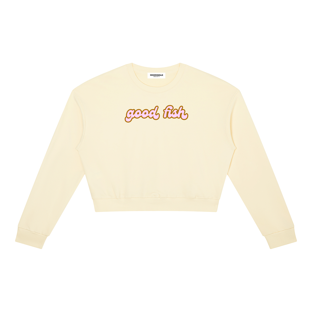 Good Fish Retro Sweater - Yellow