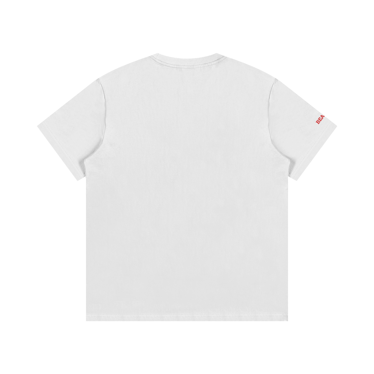 Beat It Piano Tee - White