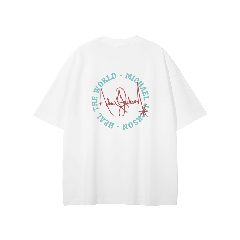 Heal The World - Signature Tee - White