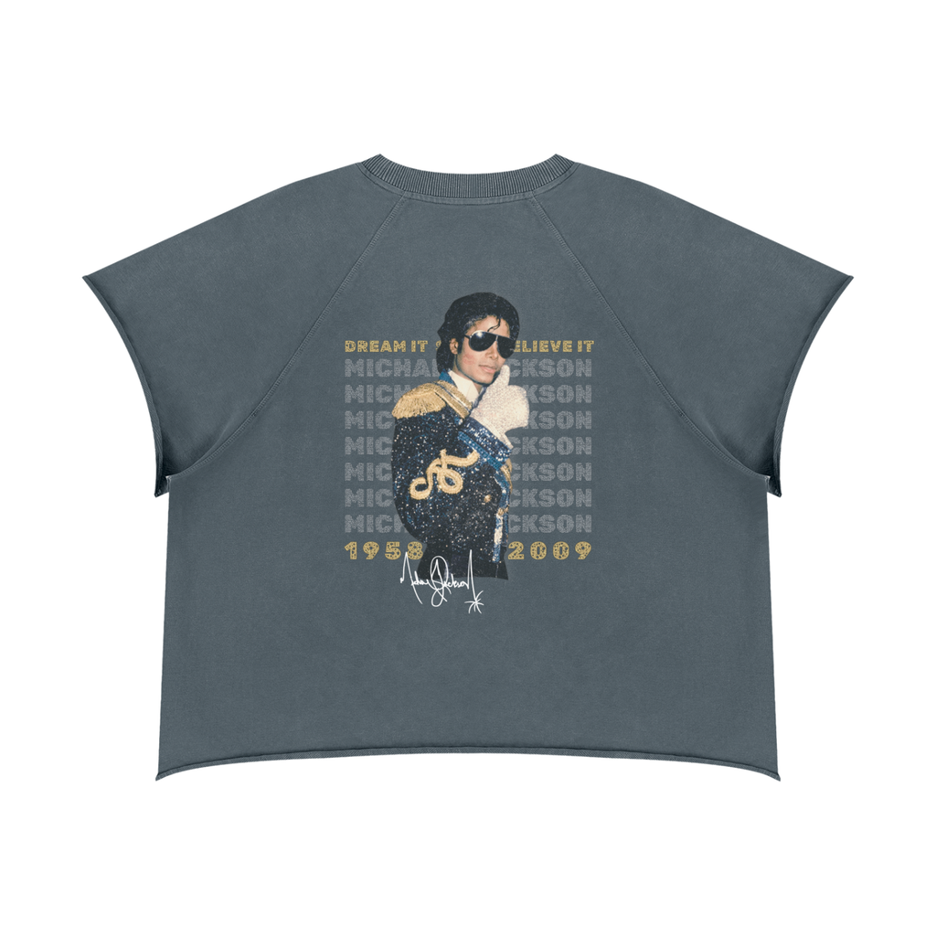 Michael Jackson "Dream It" Vintage Tee - Gray