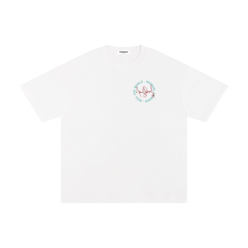 Heal The World - Signature Tee - White
