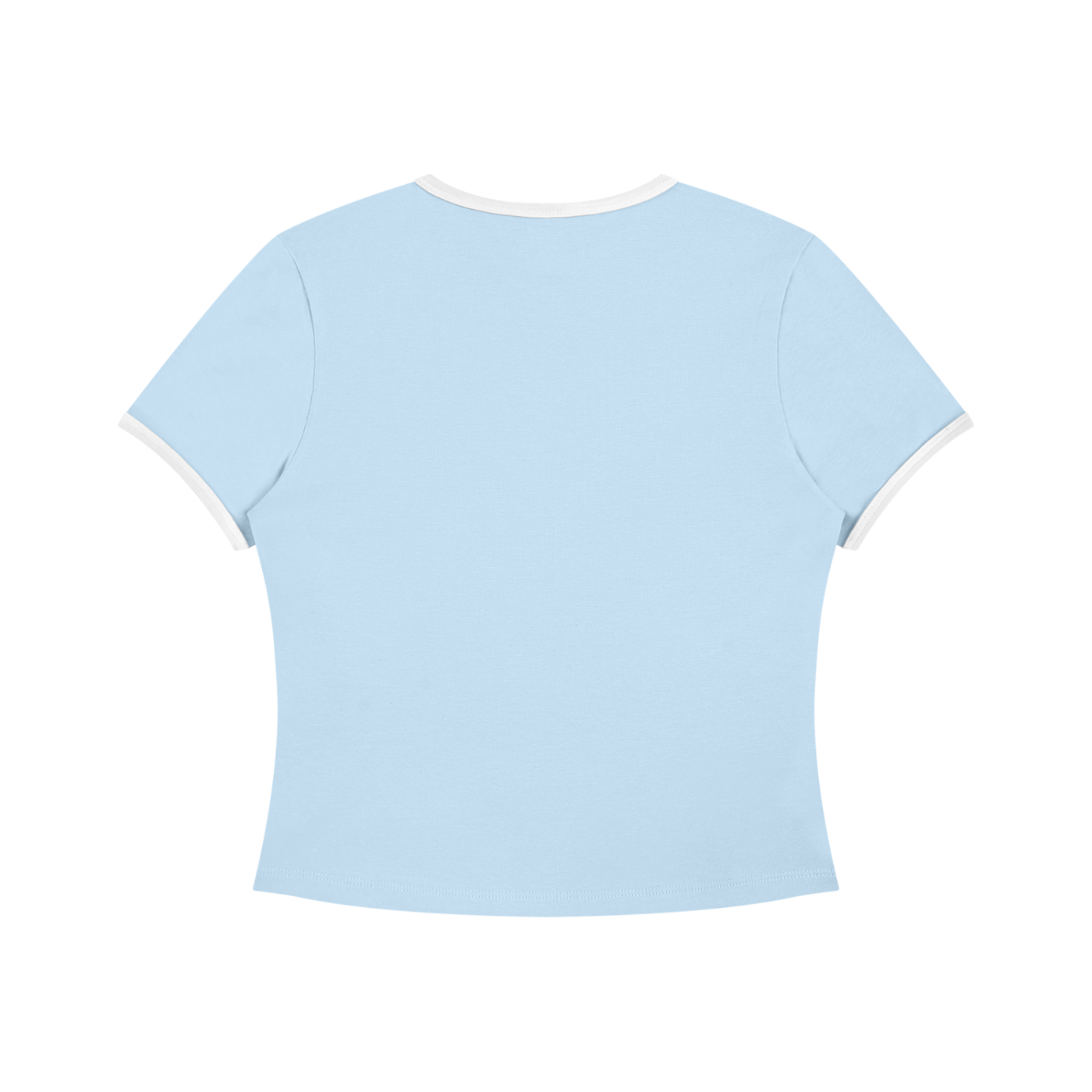 Vintage Thriller - Light Blue Baby Tee