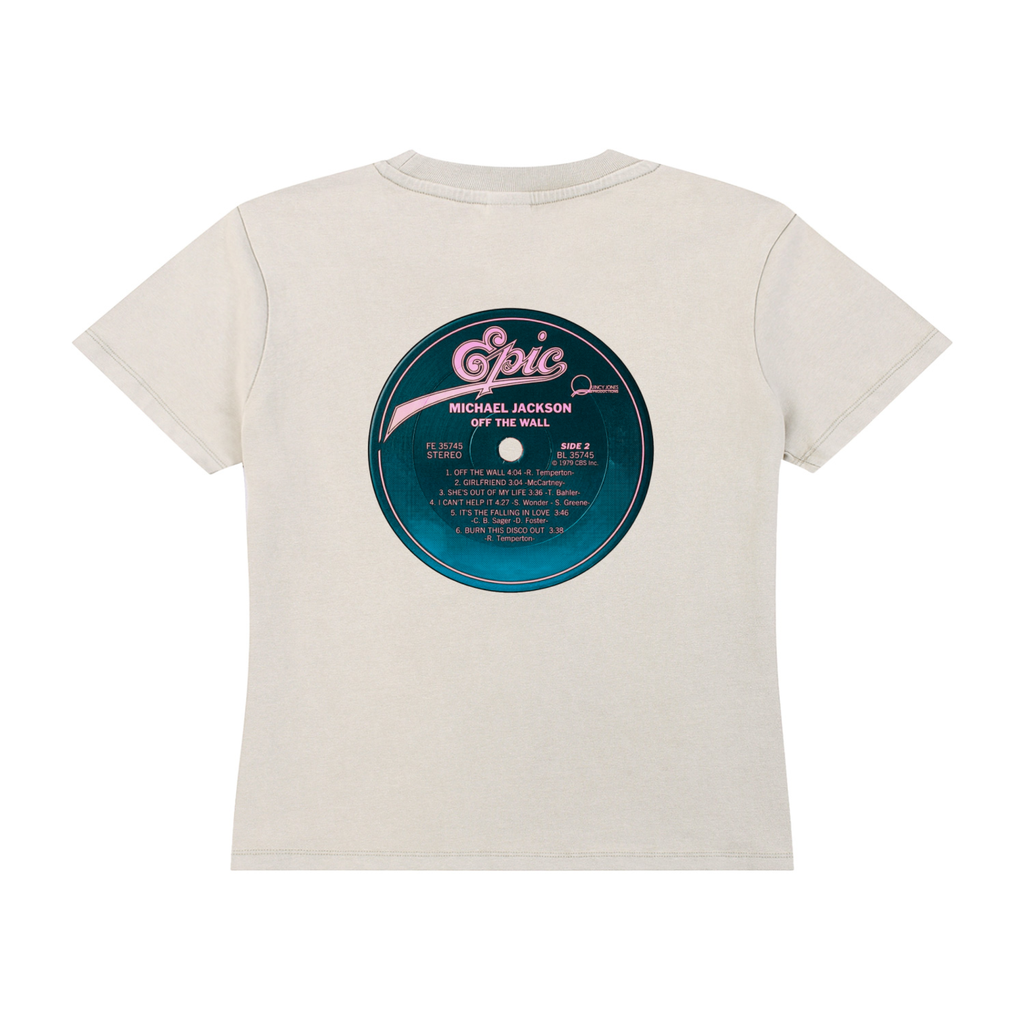 Off The Wall - Vintage Tee - Cream