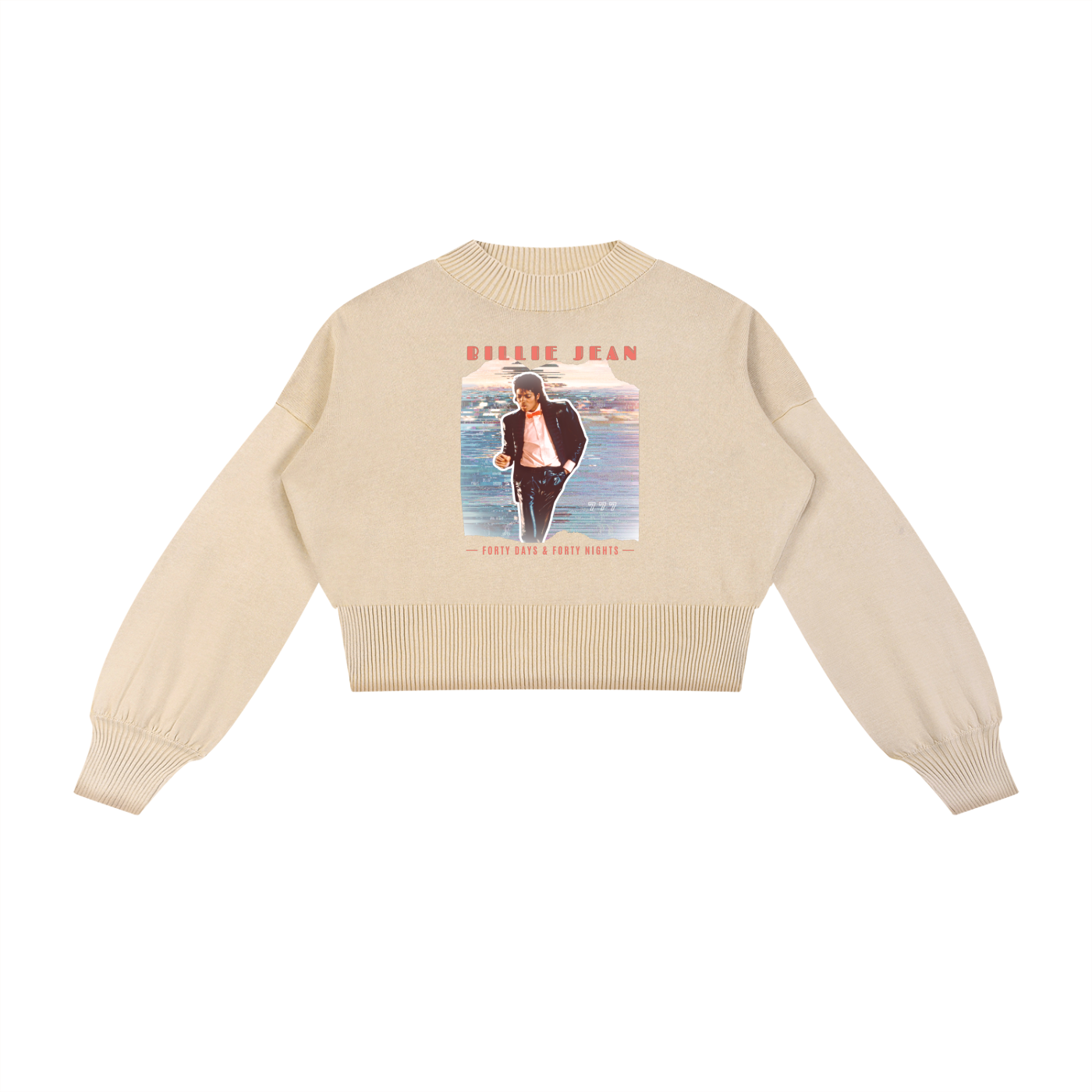Billie Jean Mineral Wash Knit Sweater
