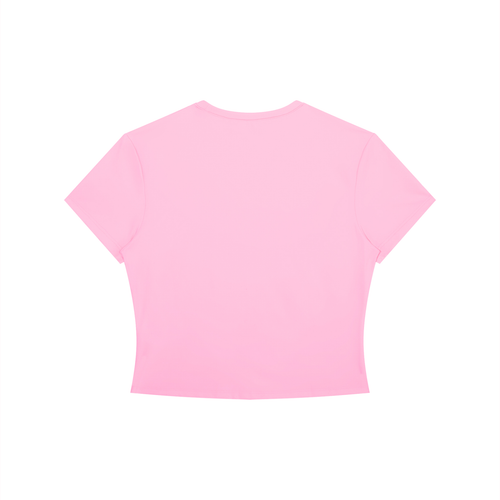 Billie Jean Crop Tee - Pink