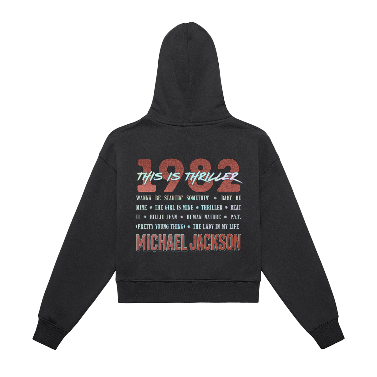 1982 Thriller Vintage Zip-Up Hoodie