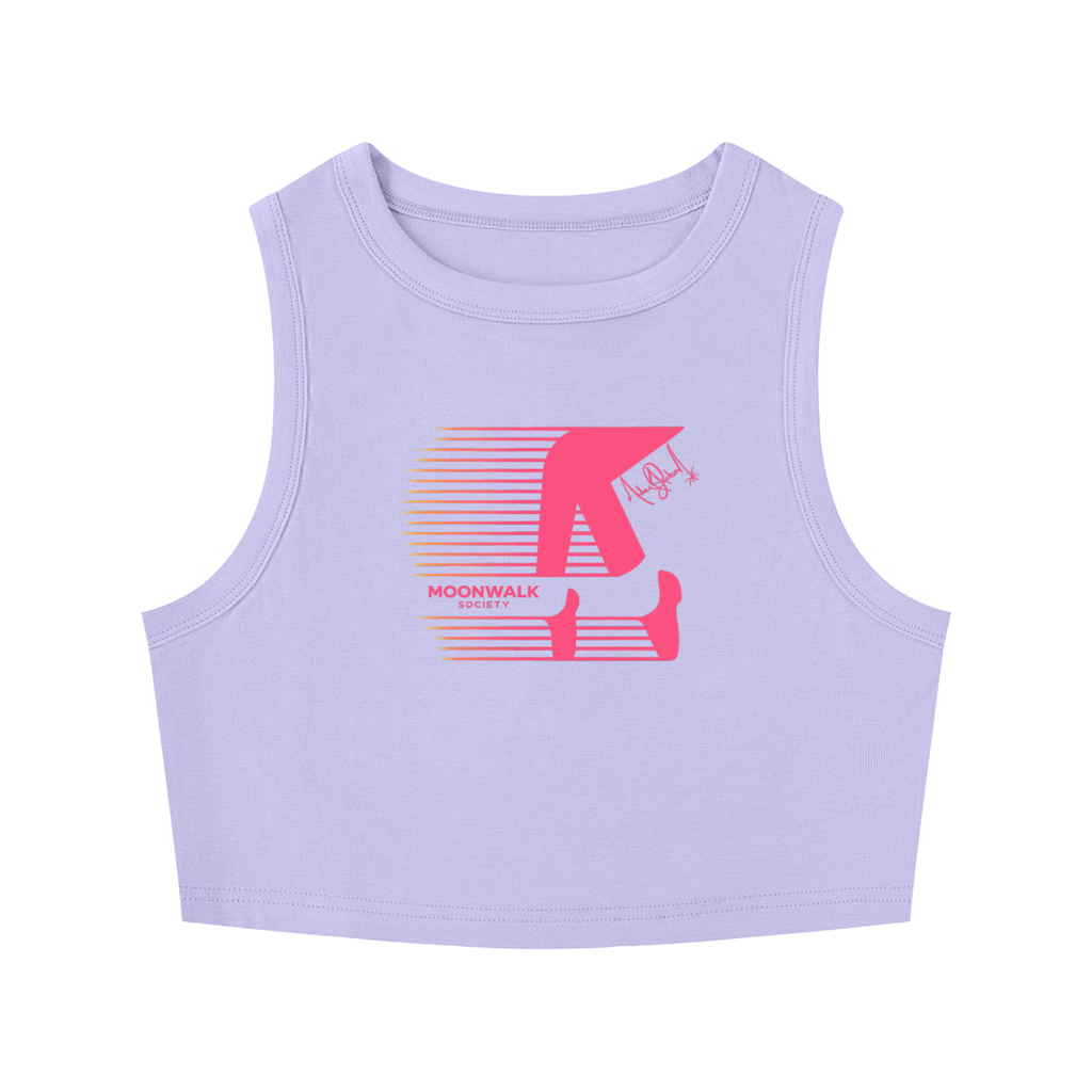 Moonwalk Cropped Tank - Sunset