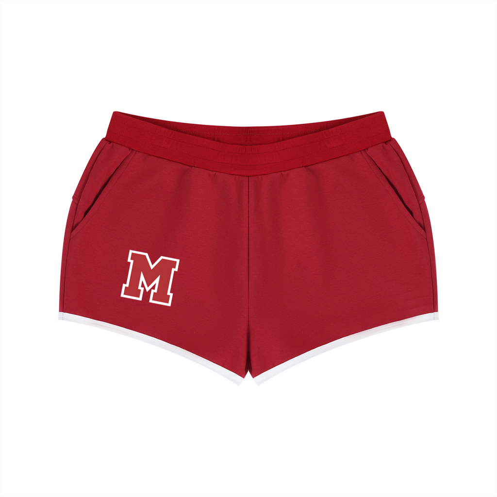 "M" - Retro Contrast Shorts