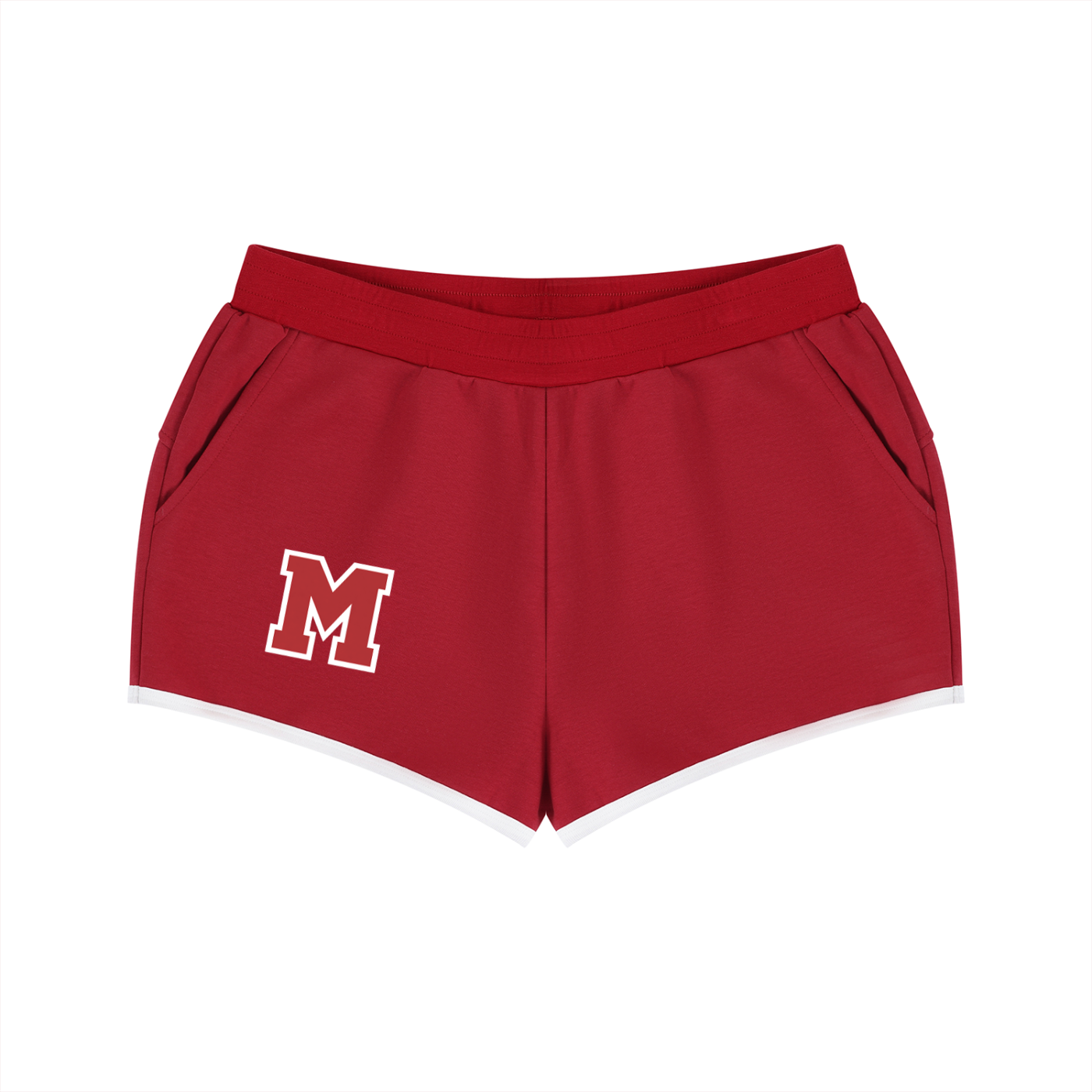 "M" - Retro Contrast Shorts