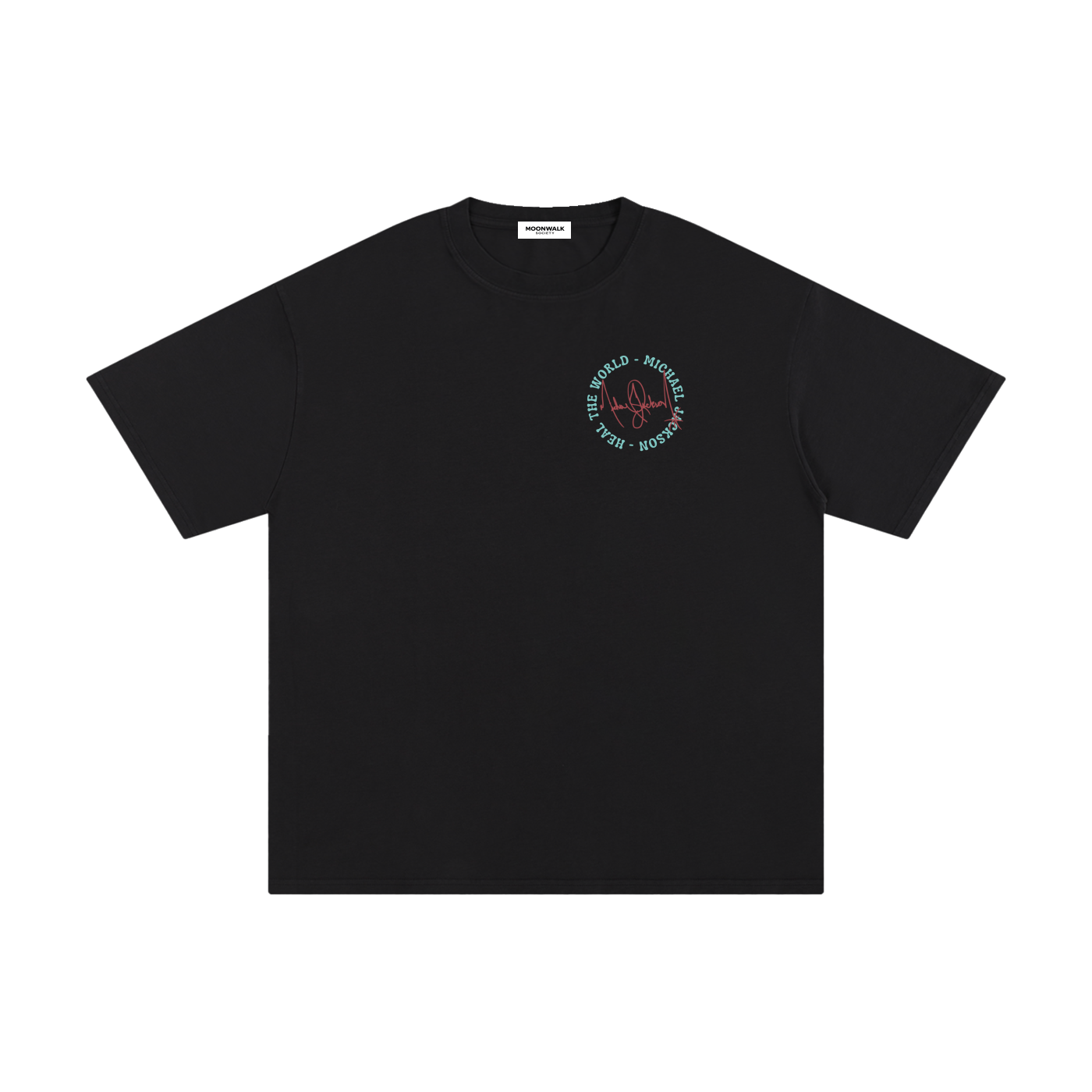 Heal The World - Signature Tee - Black