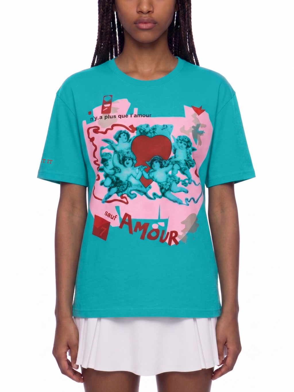 Beat It "Amour" - T-Shirt - Teal