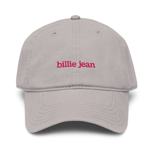 billie jean gray pink  cap michael jackson