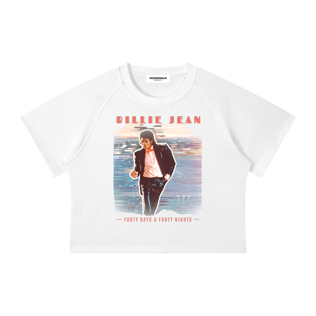 Billie-Jean-Vintage-Crop-Tee-white-dance