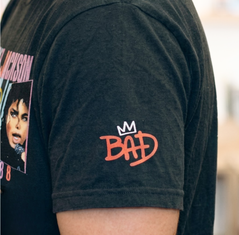 BAD World Tour 1988 Tee - Black – Moonwalk Society