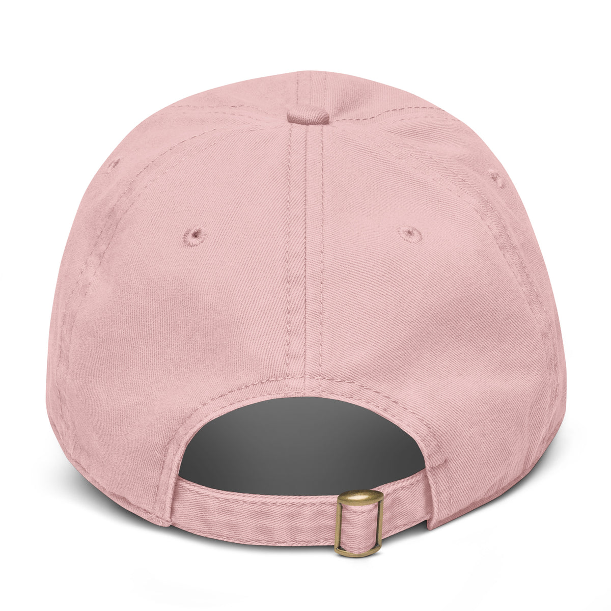 Pink baseball cap on a white background