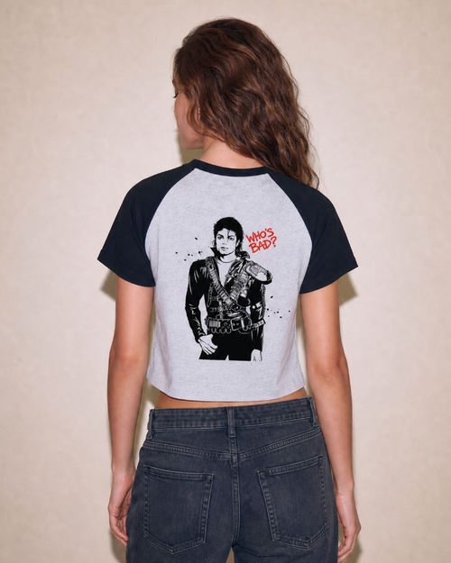 BAD Michael Jackson -  Raglan Tee
