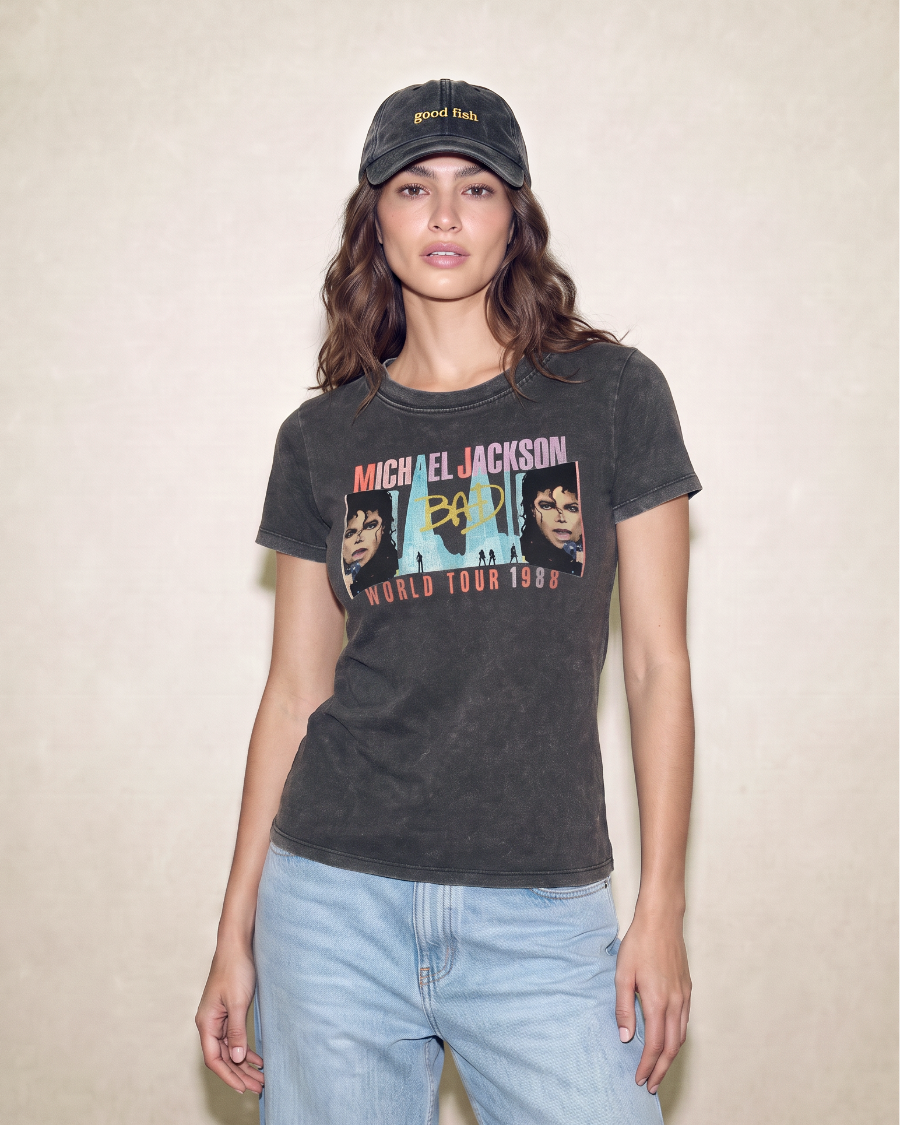 BAD World Tour 1988  Vintage Tee - Women