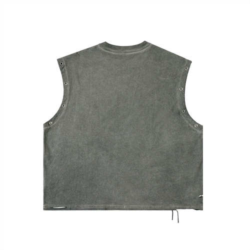 Beat It "Amour" Distressed Tank