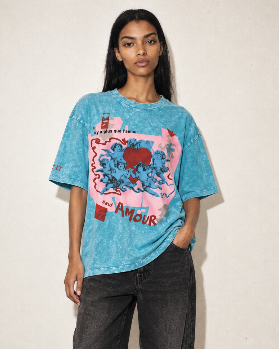 Beat It "Amour" - Oversize Vintage Tee