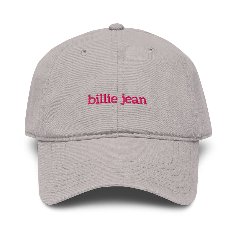 billie jean gray pink  cap michael jackson