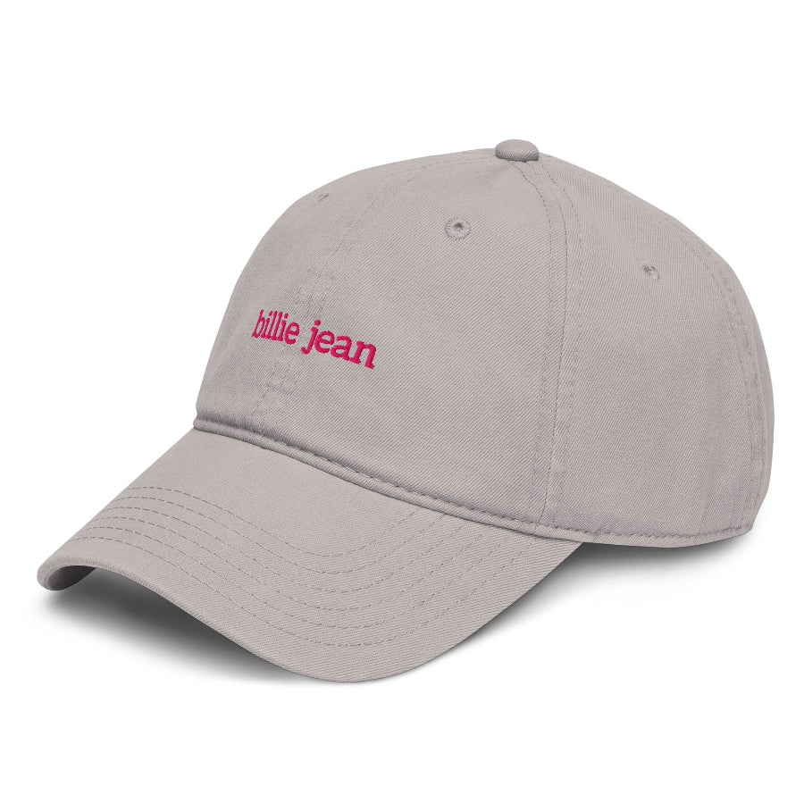 billie jean gray pink  cap michael jackson