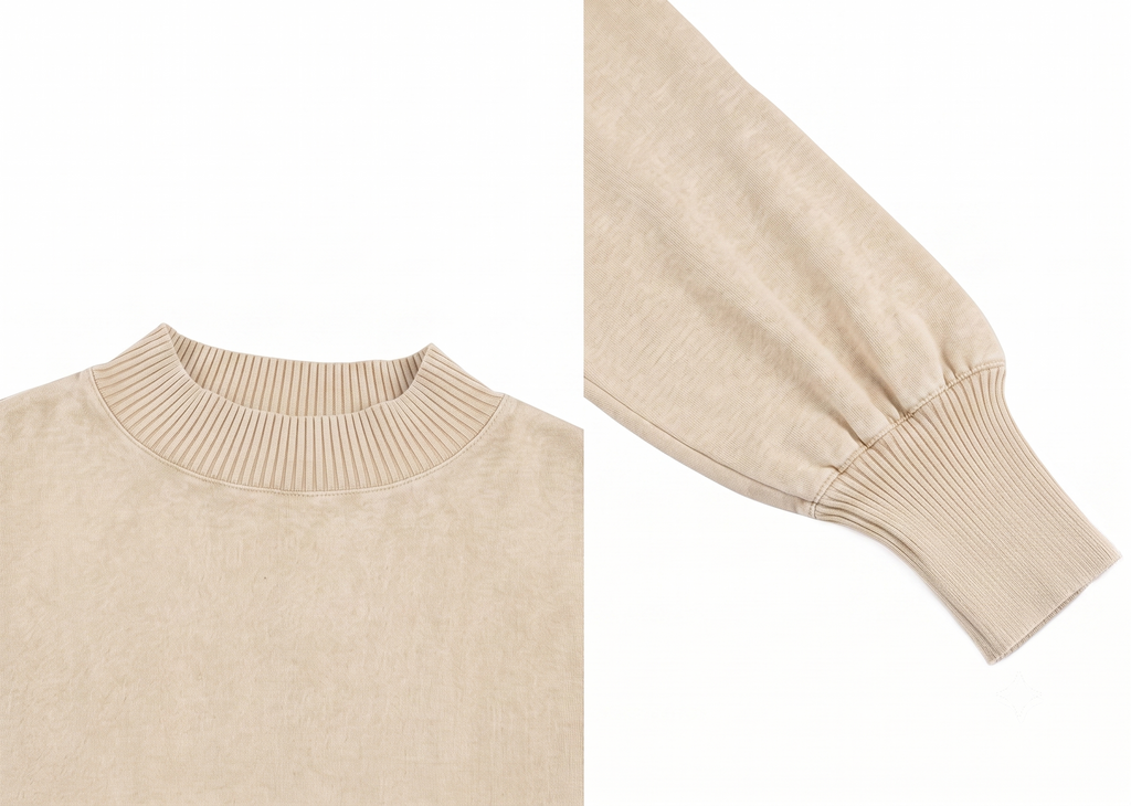 Billie Jean Mineral Wash Knit Sweater
