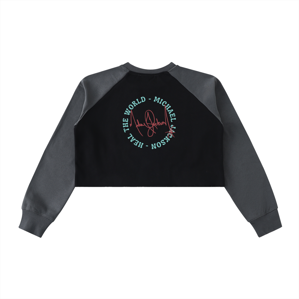 Heal The World - Signature Crop Sweatshirt