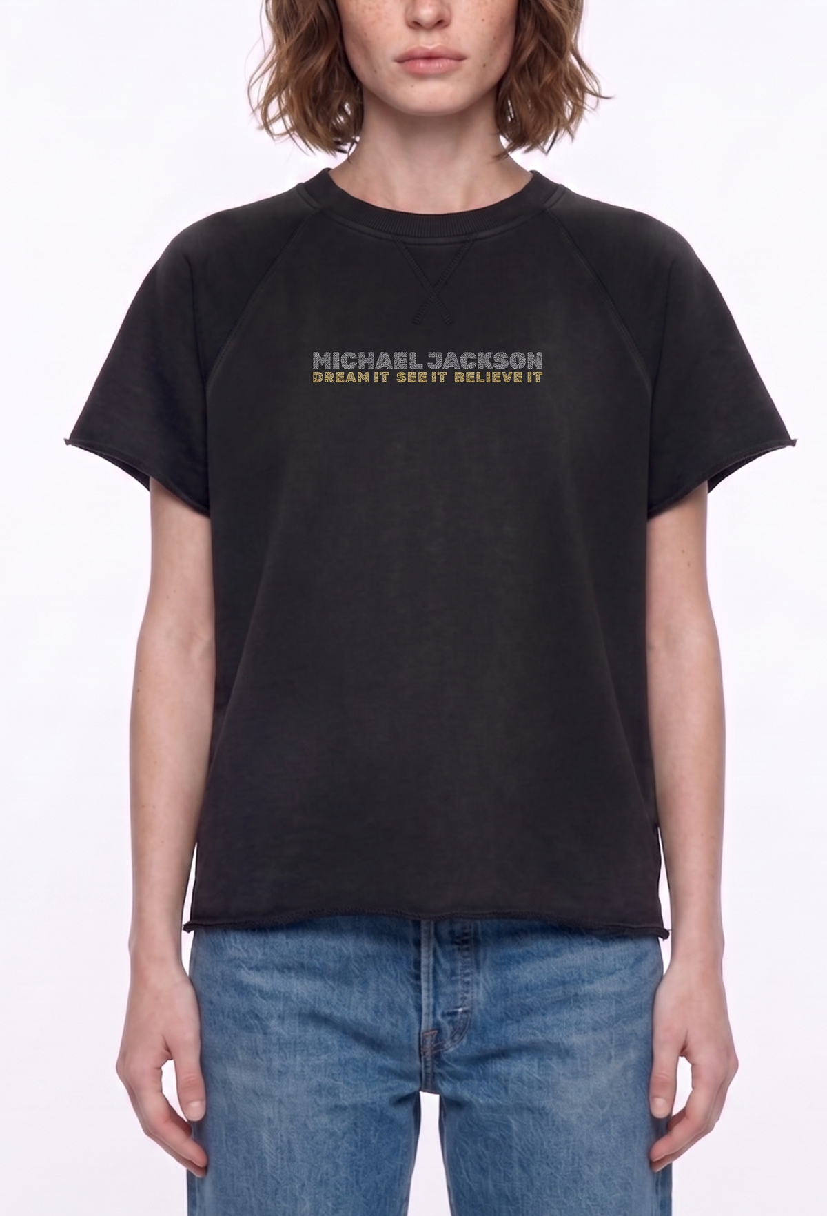 Michael Jackson "Dream It" Vintage Tee - Black