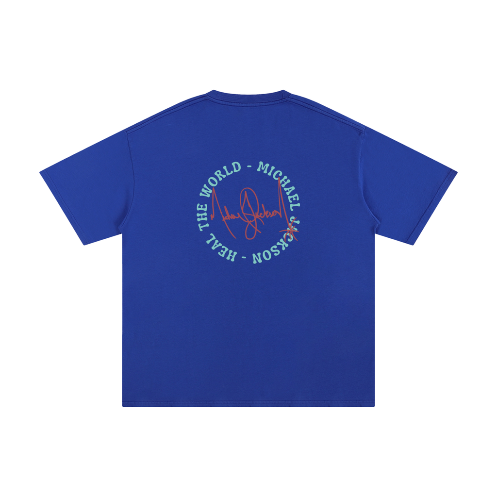 Heal The World - Signature Tee - Royal Blue