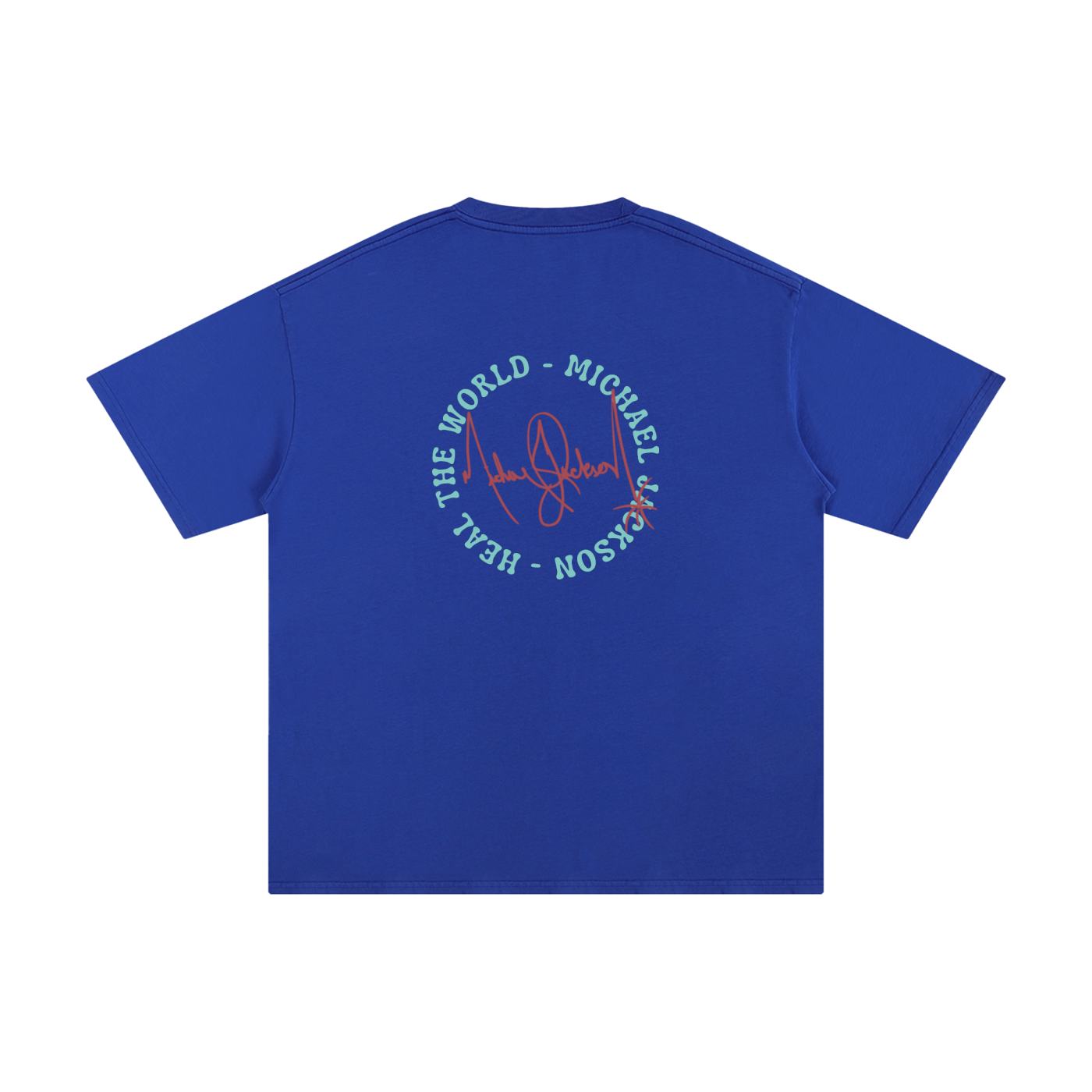 Heal The World - Signature Tee - Royal Blue