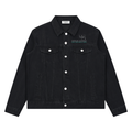 Off The Wall Denim Jacket - Black