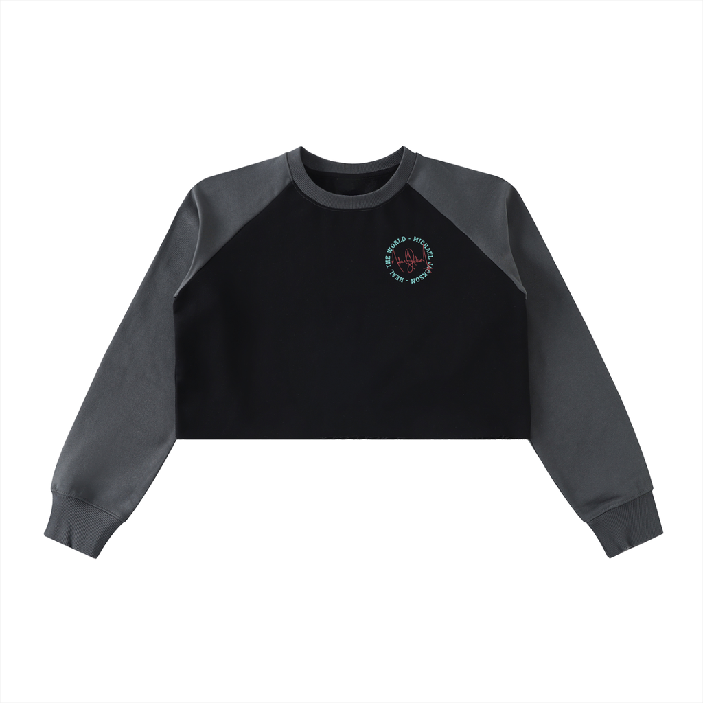 Heal The World - Signature Crop Sweatshirt