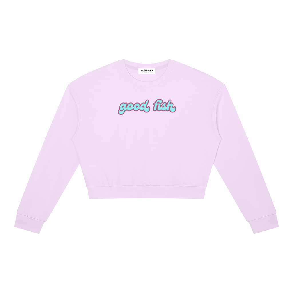 Good Fish Retro Sweater - Lilac