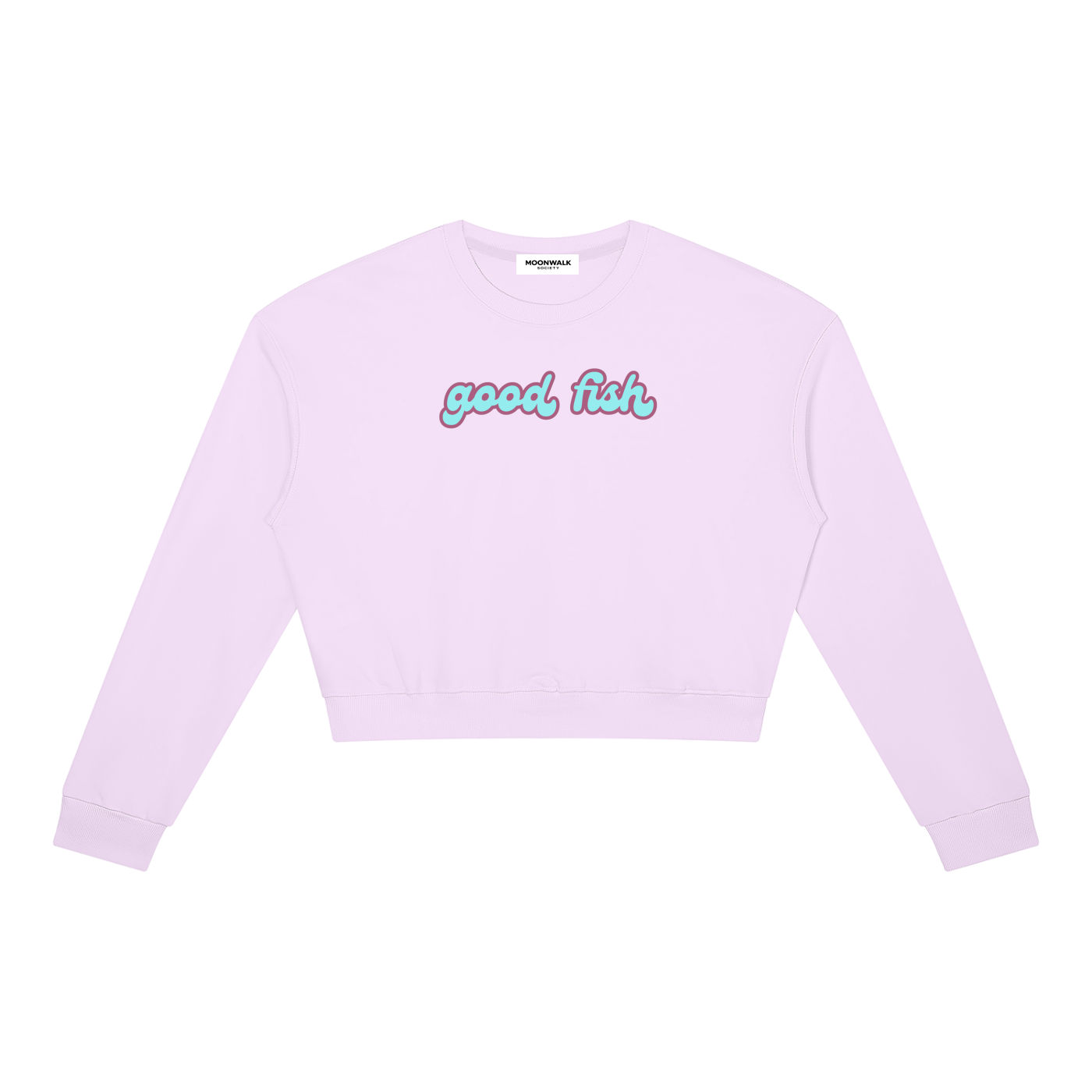 Good Fish Retro Sweater - Lilac