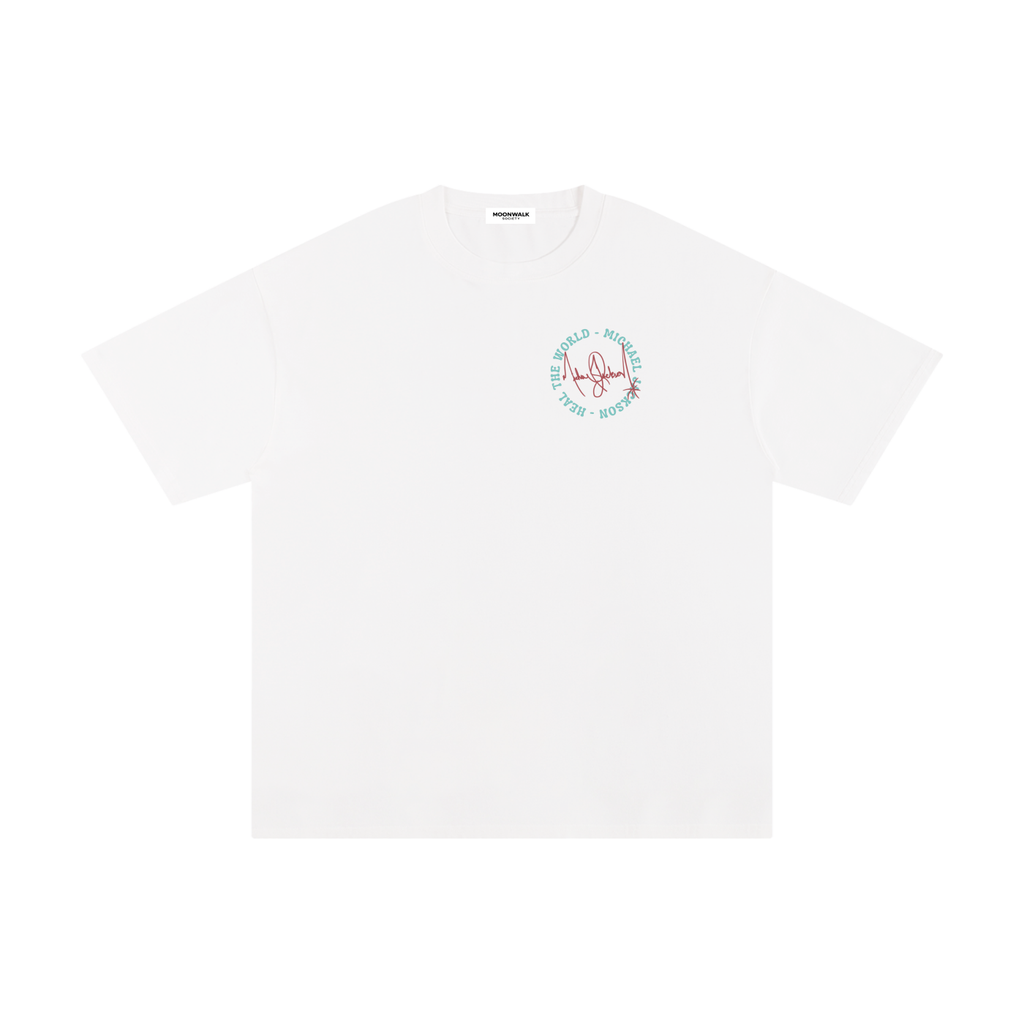Heal The World - Signature Tee - White
