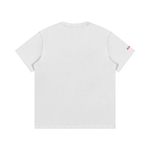 Beat It Piano Tee - White