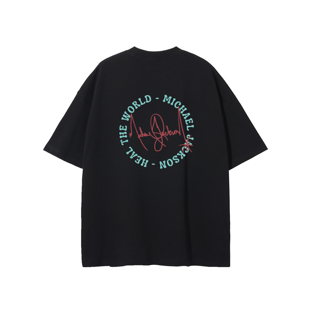 Heal The World - Signature Tee - Black