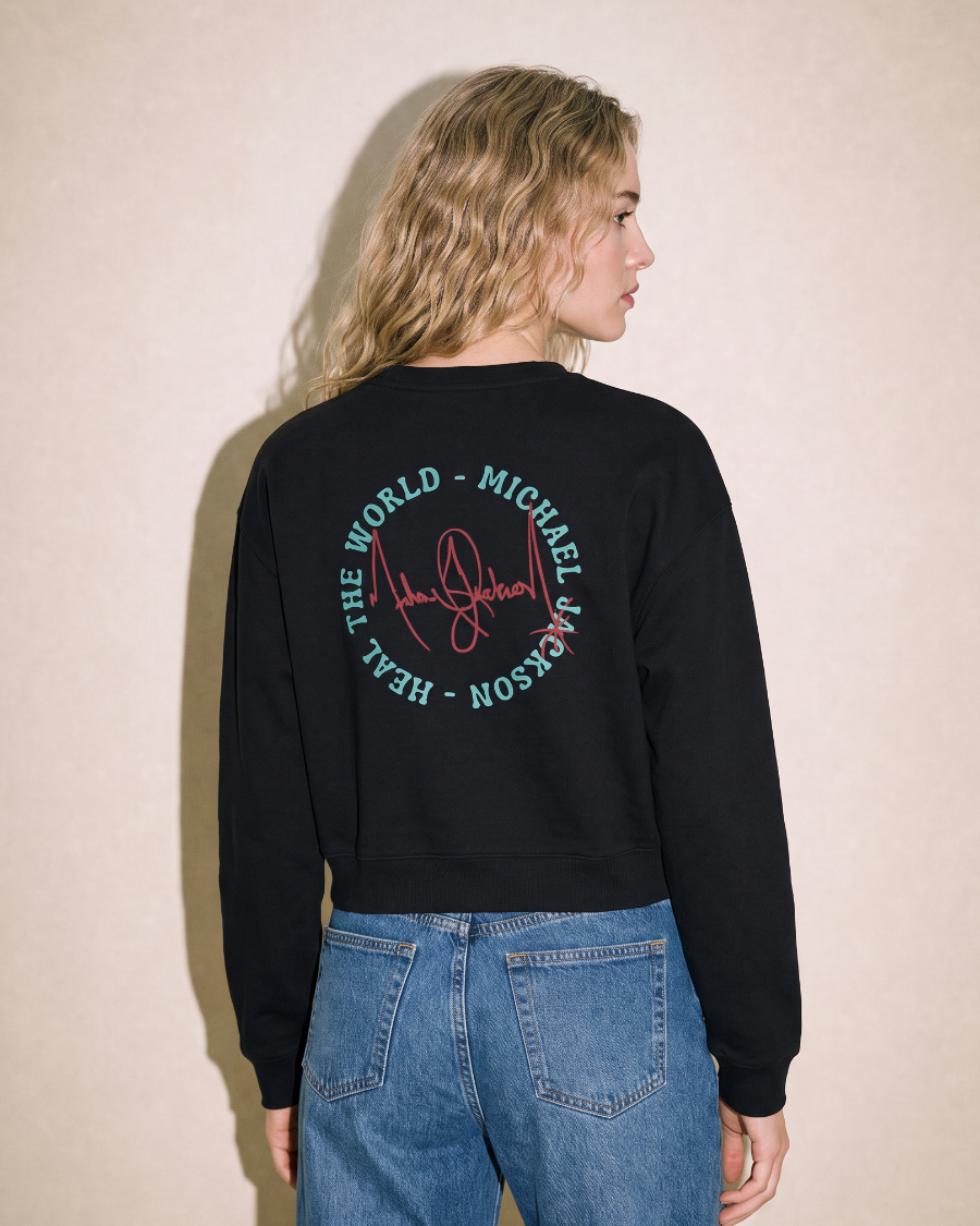 Heal The World Sweater - Black