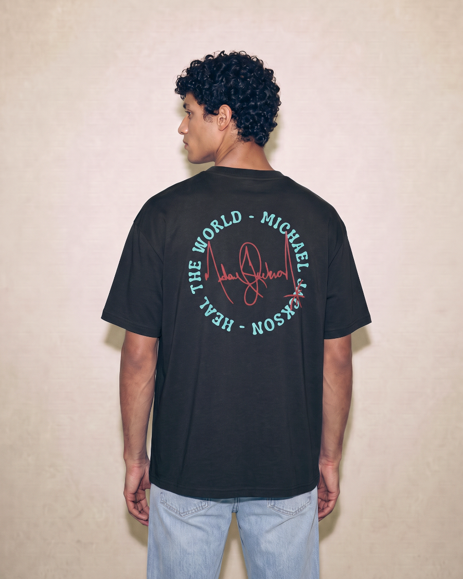 Heal The World - Signature Tee - Black