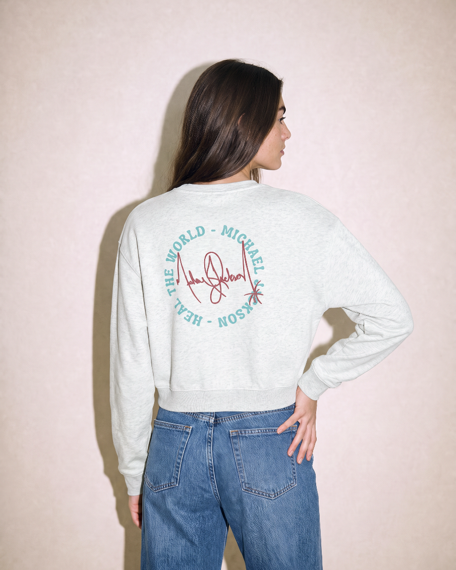Heal The World Sweater - Gray