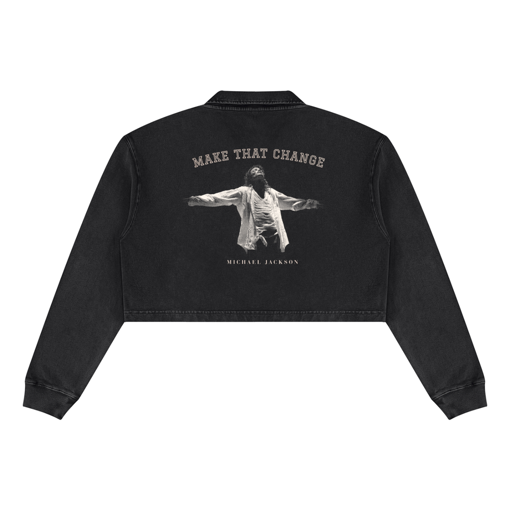 man in the mirror michael jackson make that change vintage sweater