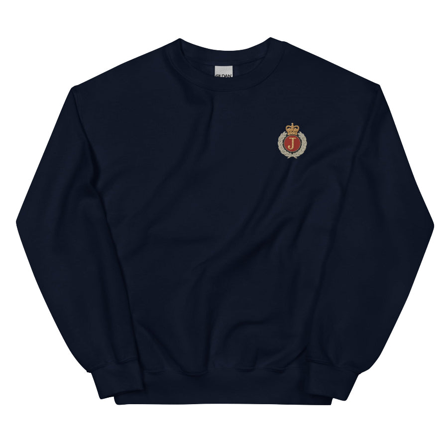 michael jackson crewneck sweater embroidered j