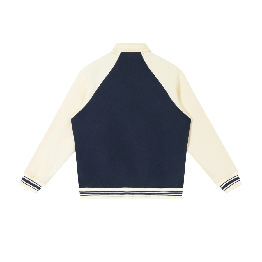 michael jackson varsity jacket navy