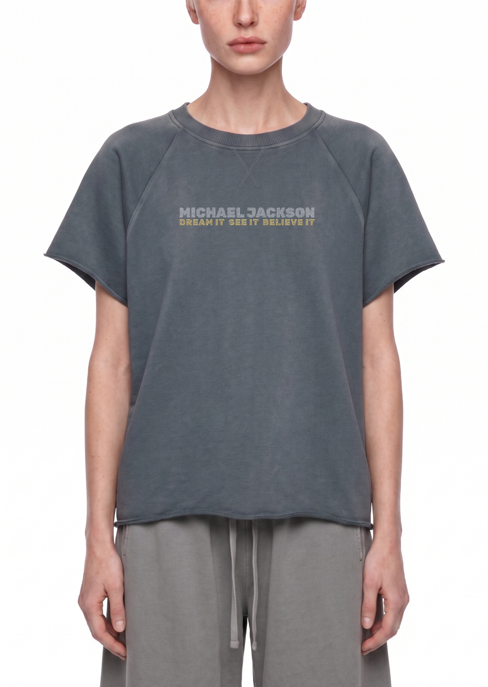 Michael Jackson "Dream It" Vintage Tee - Gray