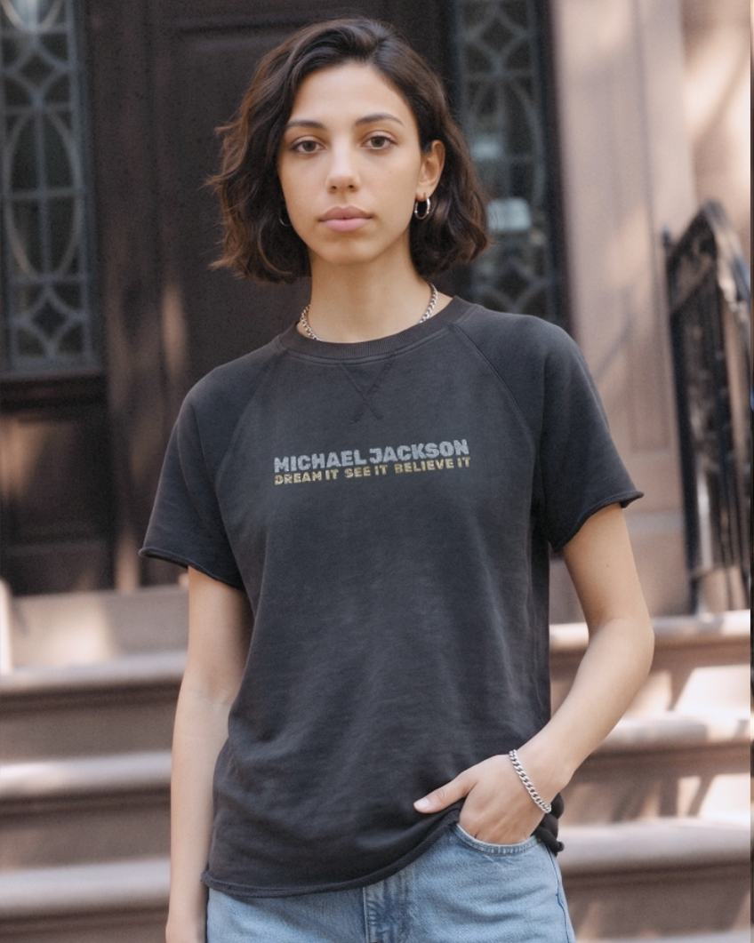 Michael Jackson "Dream It" Vintage Tee - Black